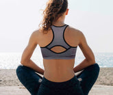 Racerback Seamless Sports Bra for Gym FItness and Yoga